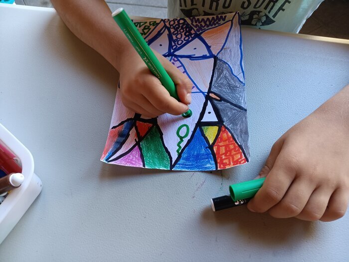 Atelier en continu autour de l'oeuvre d'Emma Reyes MAAP Périgueux