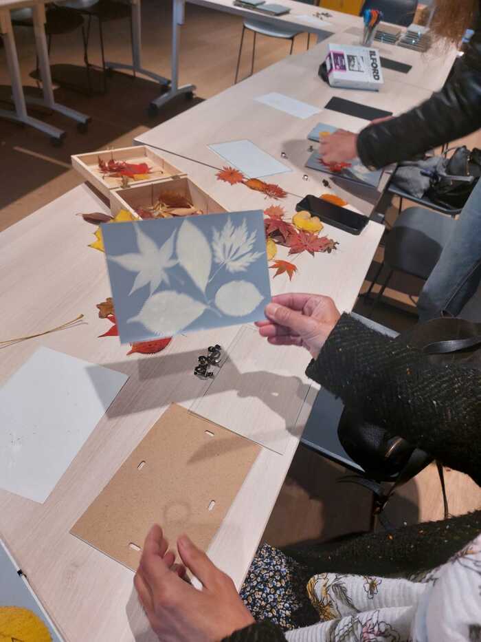 Atelier en famille : photogramme, Musée départemental Albert-Kahn, Boulogne-Billancourt