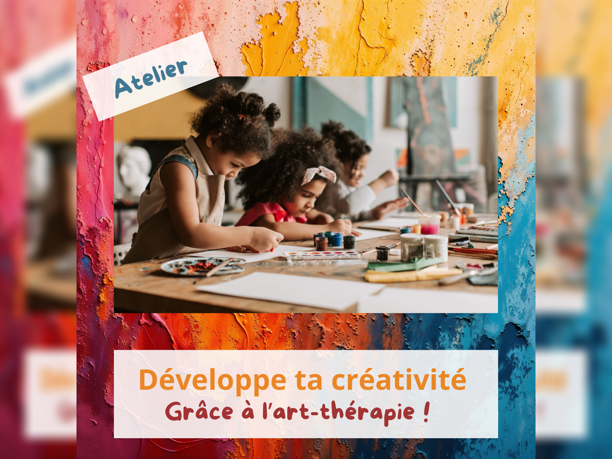 Atelier enfant développe ta créativité grâce à l’art thérapie Servigny Gouville-sur-Mer 2026-08-12