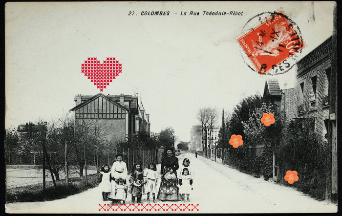 Atelier enfant "La broderie sur photo" Microfolie de Colombes Colombes