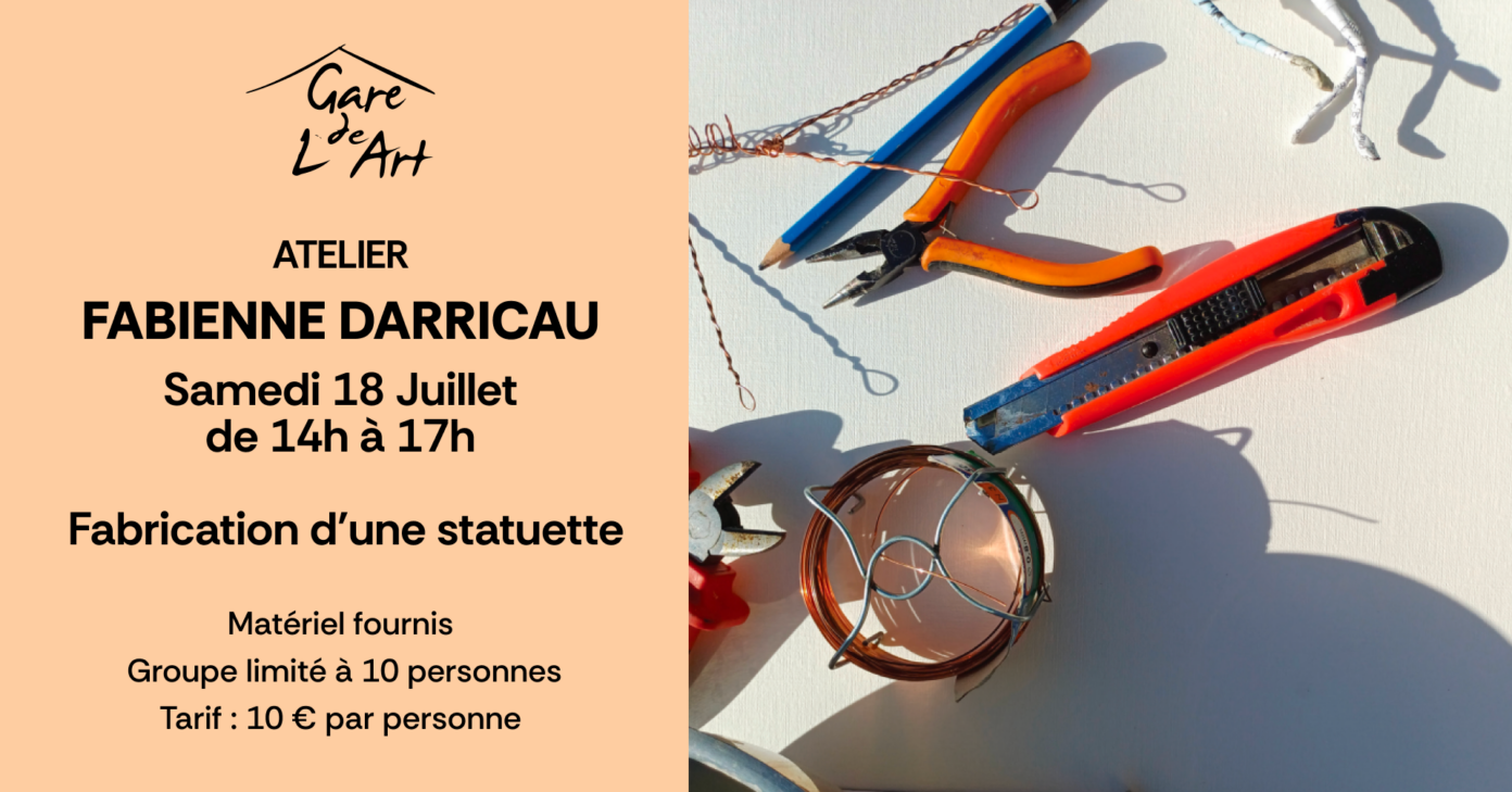 Atelier Fabrication Statuette avec Fabienne Darricau  Saint-Paul-en-Born