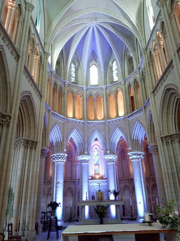 Atelier : l&rsquo;art du vitrail, Église Notre-Dame-des-Labours, Saint-Manvieu-Norrey