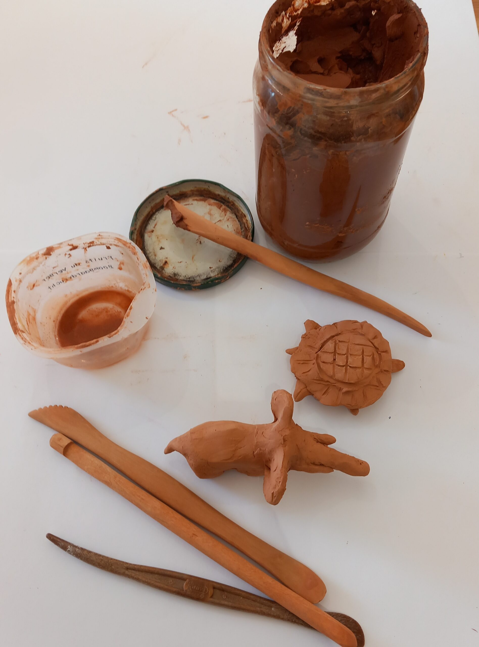 Atelier les animaux Pâte autodurcissante Musée du Prieuré Jean Laronze Charolles