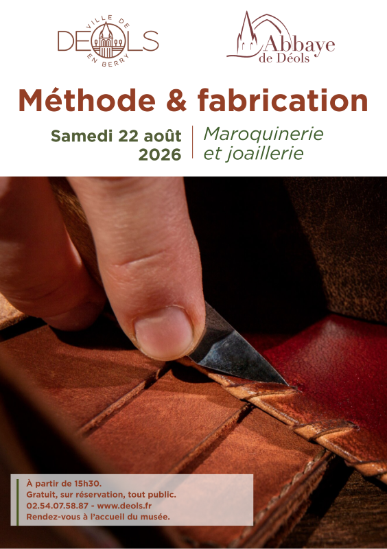 Atelier Maroquinerie et joallerie Déols