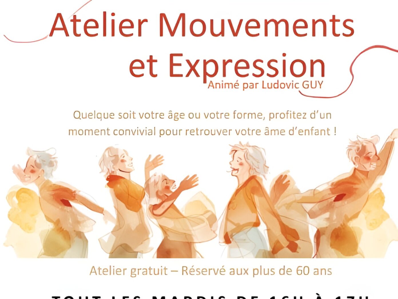 Atelier mouvements et expression Salle Annexe Gymnase Saint-Caprais-de-Bordeaux