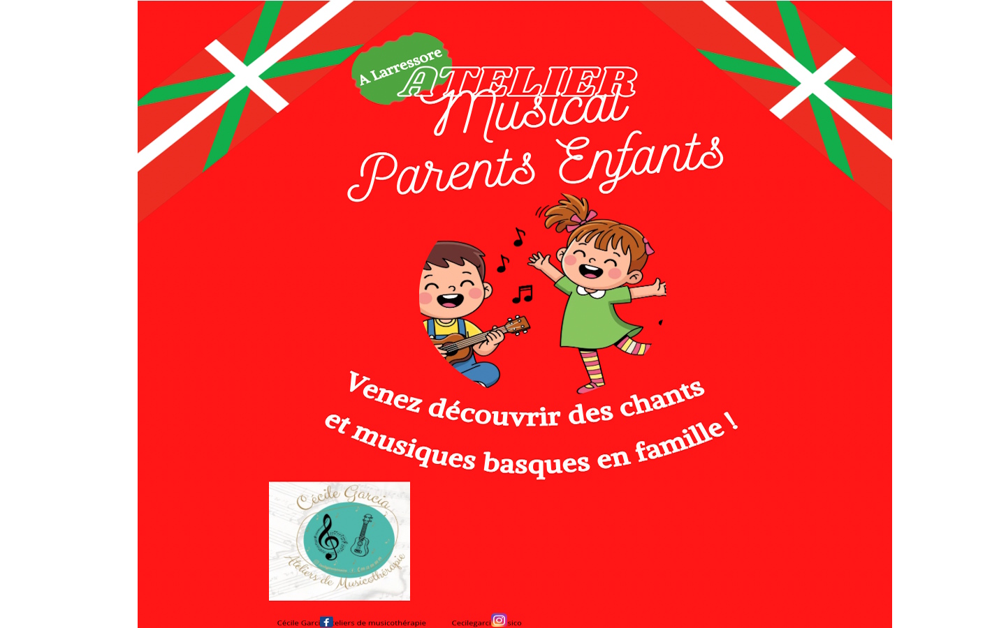 Atelier musical parents-enfants Larressore 2026-08-11