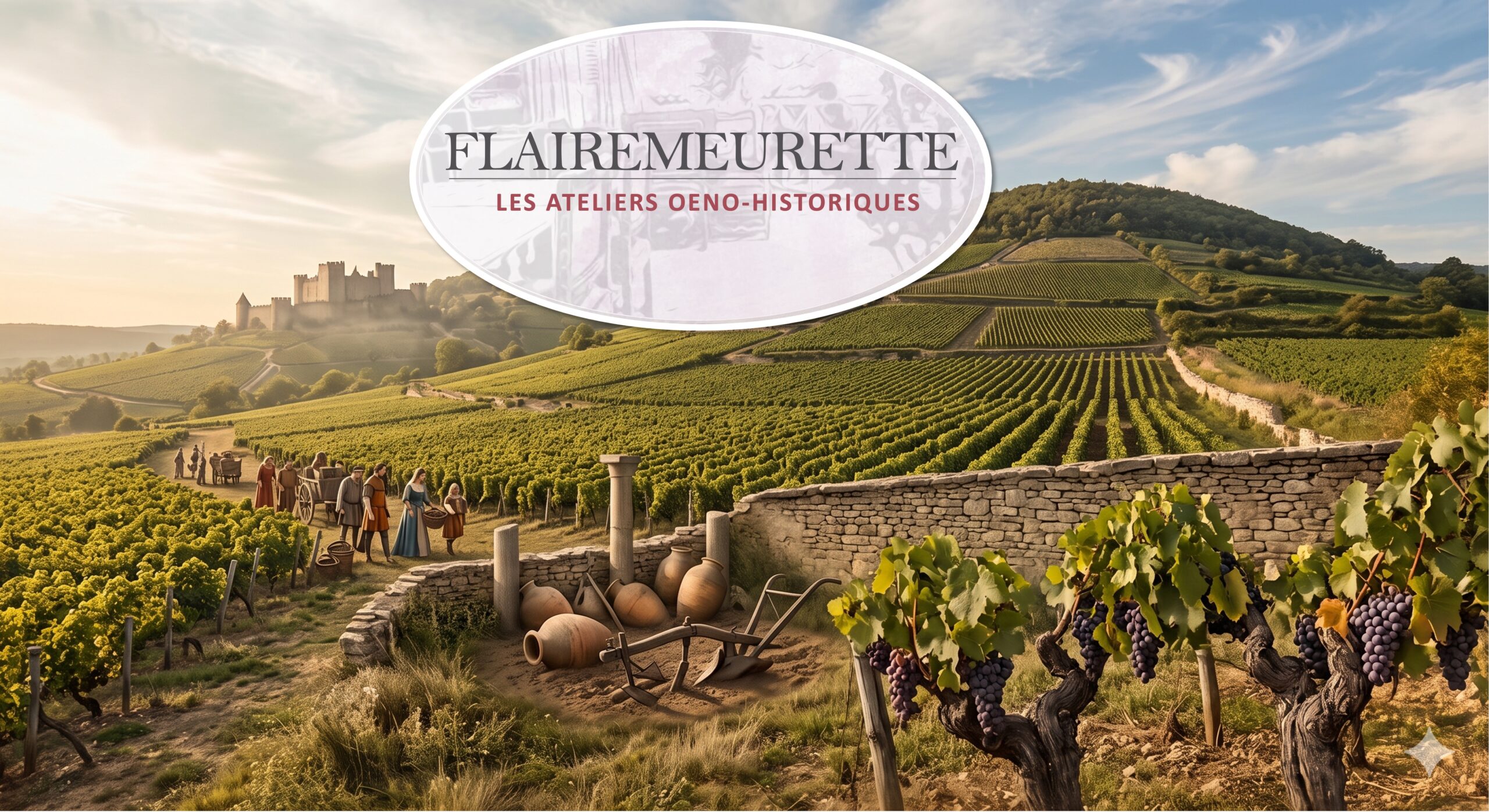 ATELIER OENOHISTORIQUE AUTOUR DES VINS DE LA SAINT-VINCENT TOURNANTE 10 Rue Jacques de Saulx Gilly-lès-Cîteaux 2027-01-29