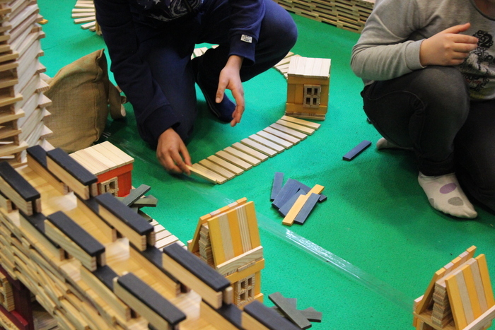 Atelier participatif "Construction d'un château" Site archéologique d'Orville Louvres