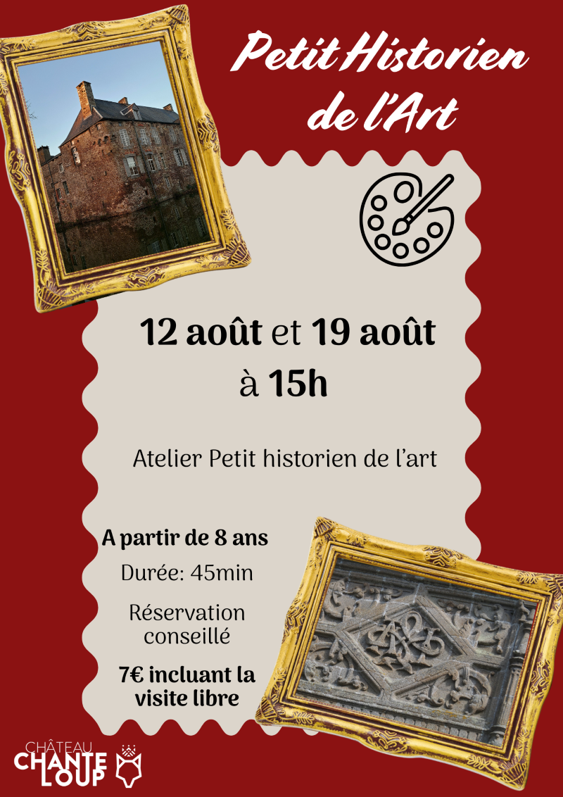 Atelier Petit Historien de l’art Chanteloup
