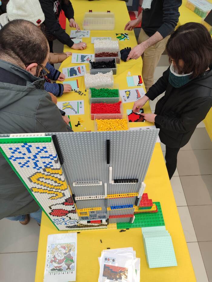 Atelier Pixel Art avec Bricks4Kidz, Médiathèque Simone-Veil 1 rue professeur Langevin 51200 Epernay, Épernay