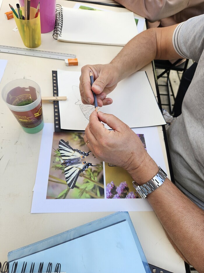Atelier plantes méllifères, Agrocité de Genevilliers, Gennevilliers