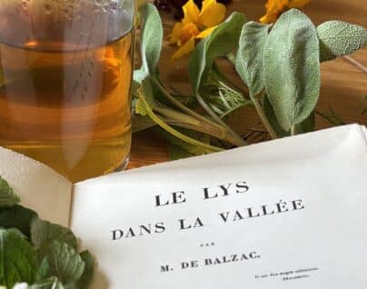 Atelier Tisane Le Lys dans la vallée du roman à la tasse Saché