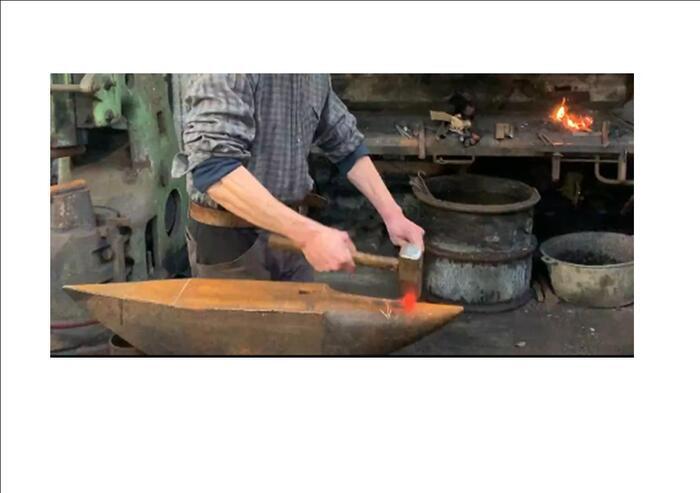 Atelier travail de forge, Villa gallo-romaine du Quiou, Le Quiou