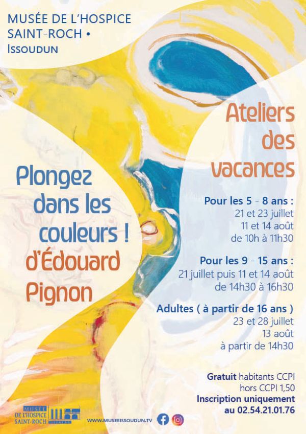 Ateliers d&rsquo;arts plastiques (ado/adultes)  Issoudun