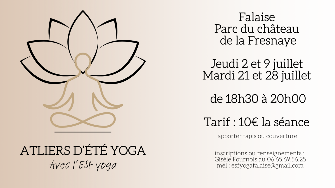 Ateliers d’été Yoga Falaise