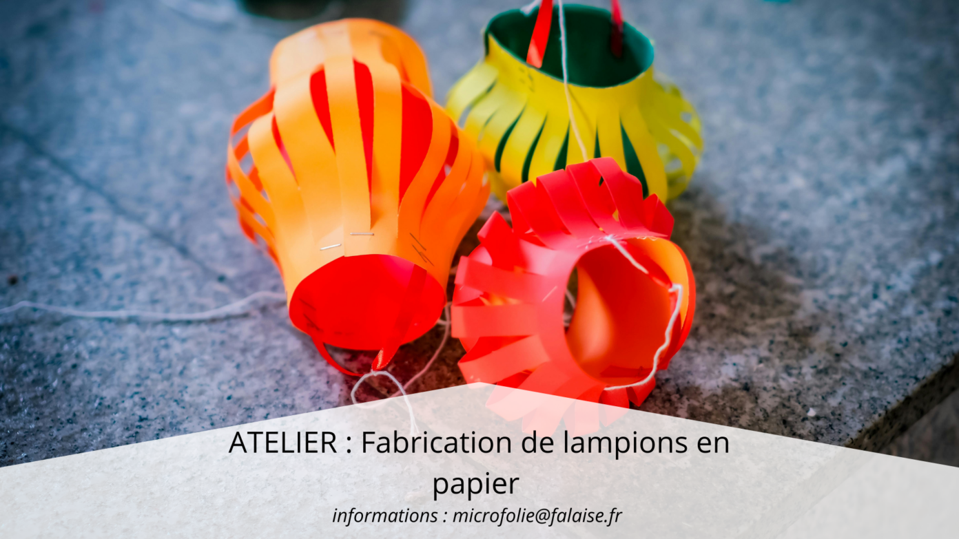 Ateliers Lampion de papier Rue Georges Clemenceau Falaise