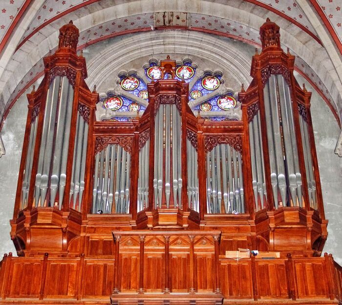 Audition d’orgue par Bernard Broudet, Église Saint-Baudile, Nîmes