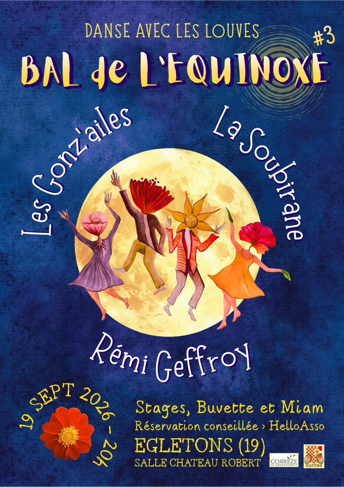 Bal de l'Equinoxe Chateau Robert Égletons 2026-09-19