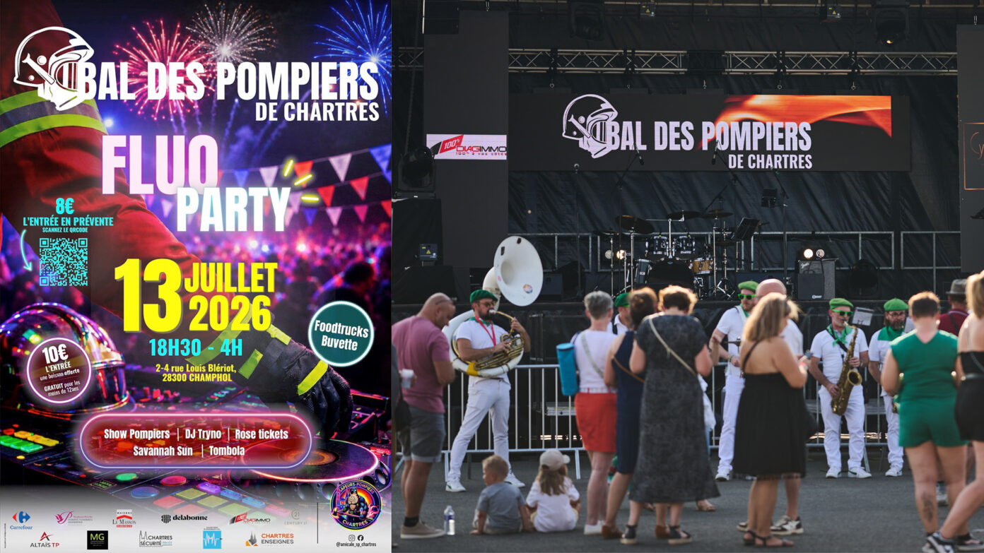 Bal des pompiers de Chartres 2026 Champhol