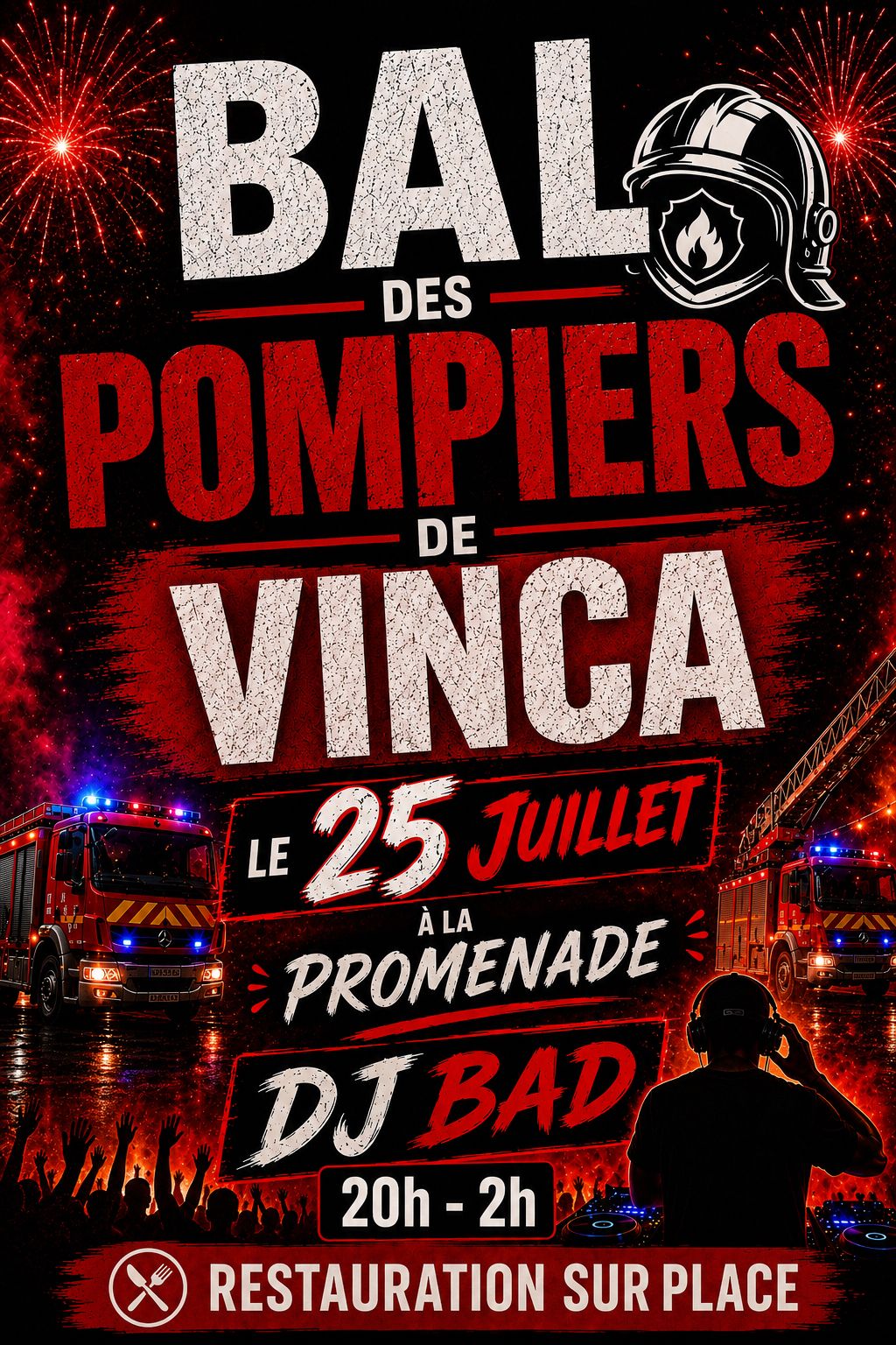 BAL DES POMPIERS DE VINÇA Vinça