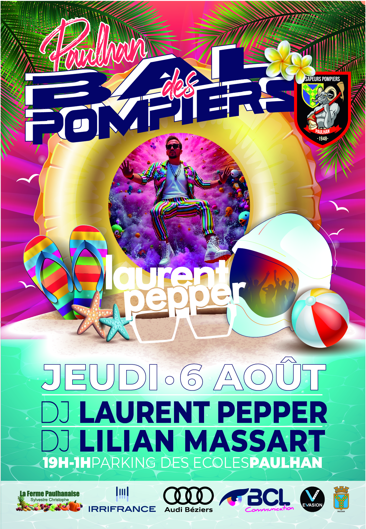 BAL DES POMPIERS Route d'Usclas D Hérault Paulhan 2026-08-06