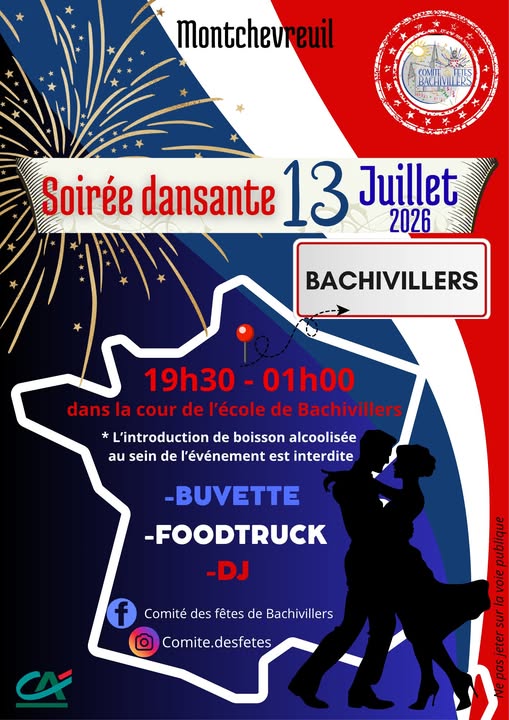 Bal du 14 juillet à Montchevreuil Montchevreuil
