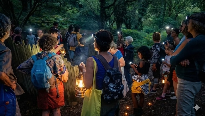 Balade « Contes et nature à la tombée de la nuit », Parc de la Boucardière, Nantes