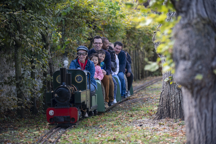 Balade en train de jardin à vapeur, Musée Rambolitrain, Rambouillet