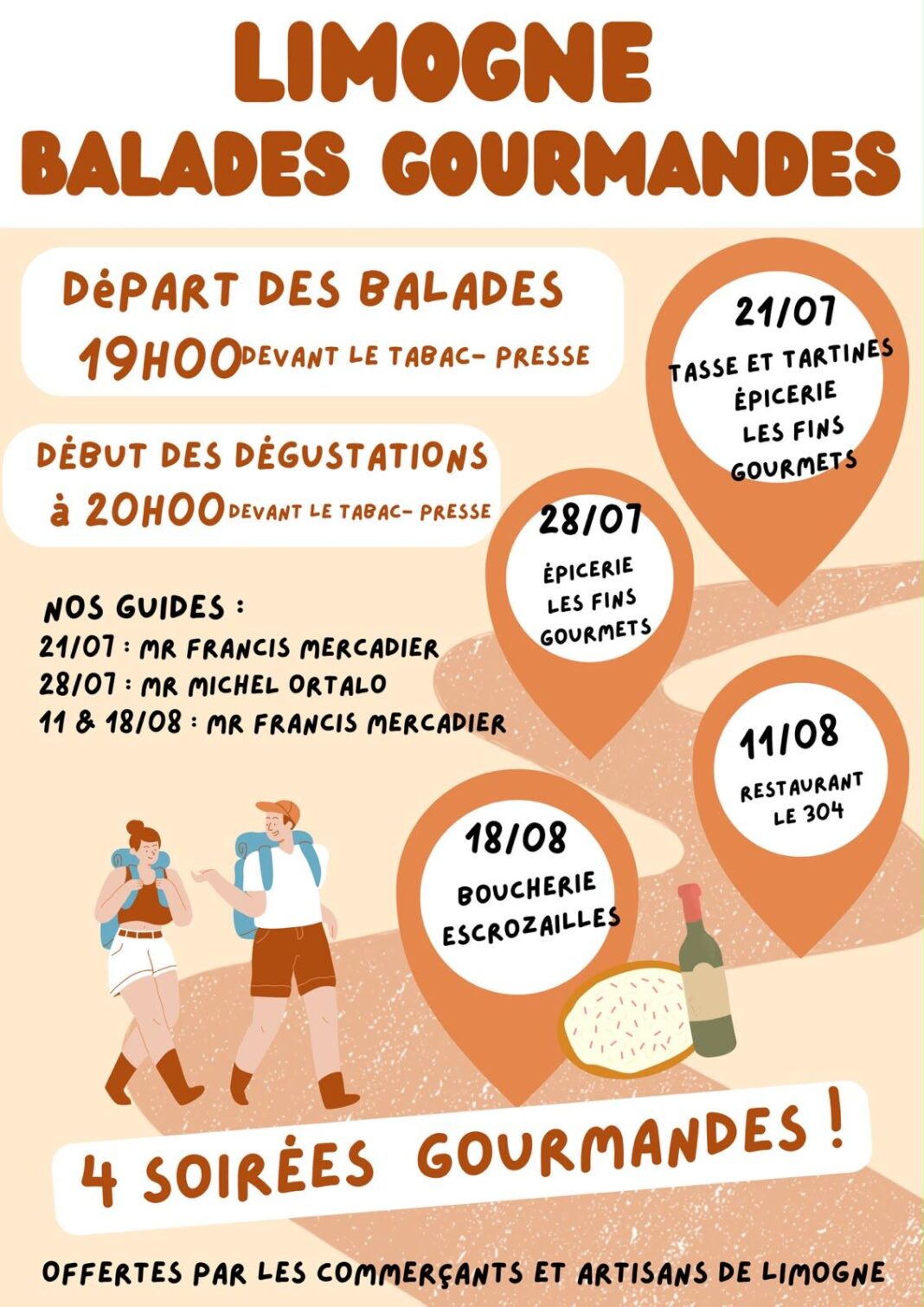 Balade guidée & dégustation de produits locaux  Limogne-en-Quercy
