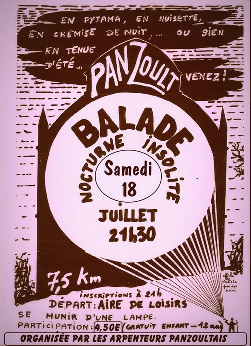 Balade nocturne insolite  Panzoult