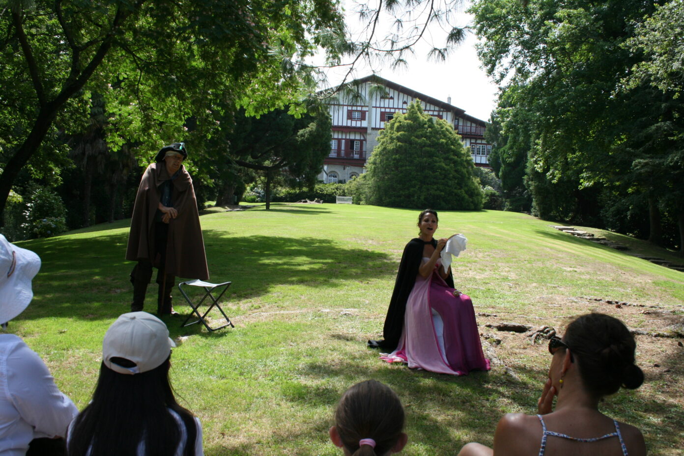Balade théâtralisée Comédie-Française Villa Arnaga Cambo-les-Bains