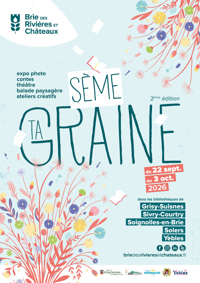 Ballade paysagère, Bibliothèque Mille Pages, Grisy-Suisnes