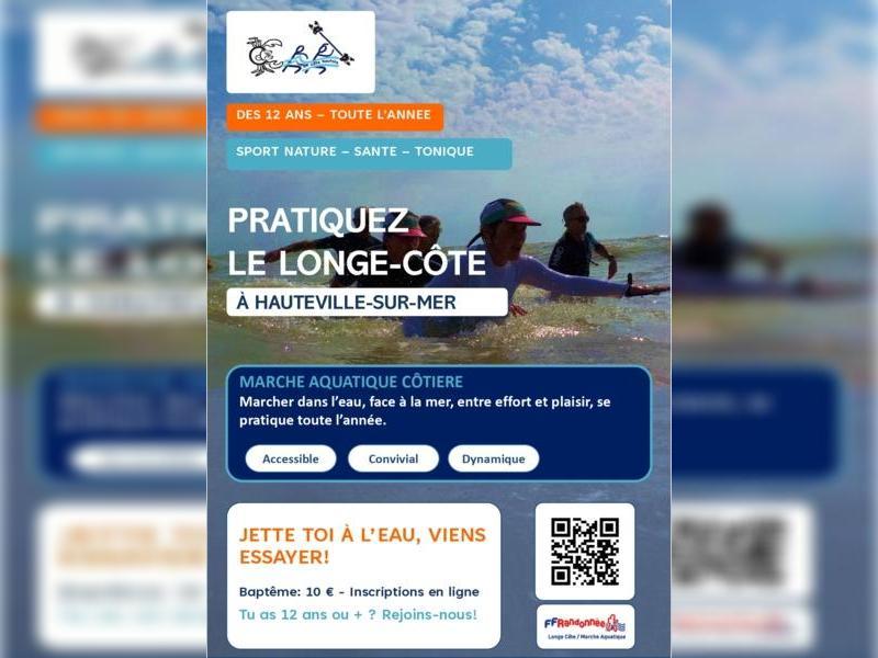 Baptême longe-côte pour tous  Hauteville-sur-Mer