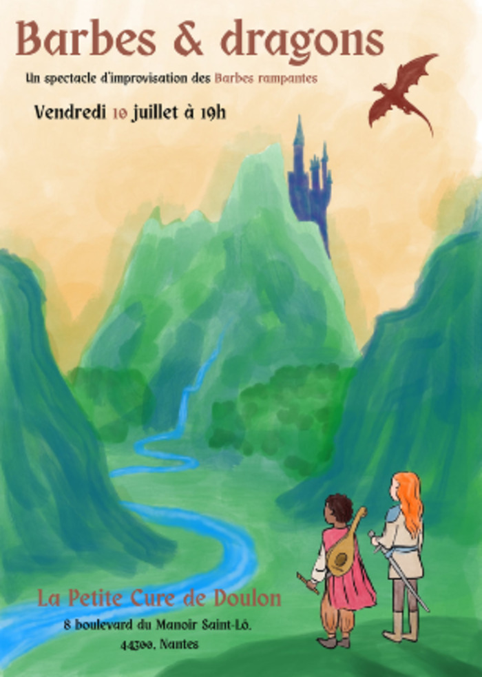 Barbes & Dragons, La Petite Cure (café associatif), Nantes