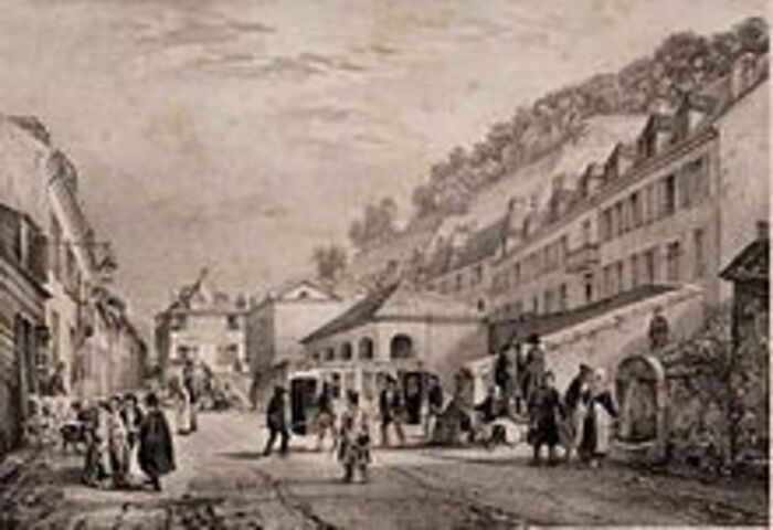Barèges, ses thermes, son funiculaire et sa relation privilégiée avec l’armée depuis la venue de madame de Maintenon et du Duc du Maine en 1675, Thermes de Bareges, Barèges
