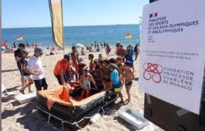 Beach Tour prévention des noyades Plage du Nau Le Pouliguen