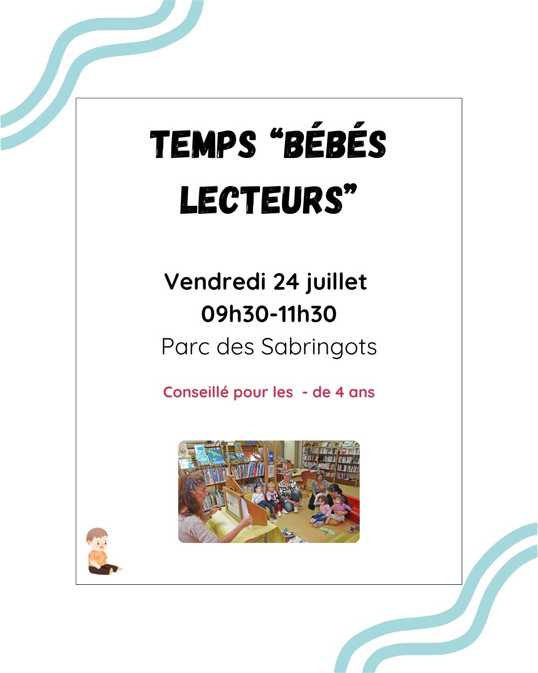 Bébés Lecteurs Parc des Sabringots