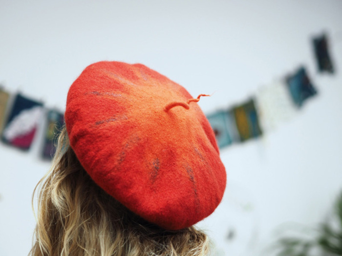 Béret ou chapeau en feutre, Ateliers Octopodes, Chambéry