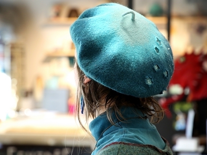 Béret ou chapeau en feutre, Ateliers Octopodes, Chambéry