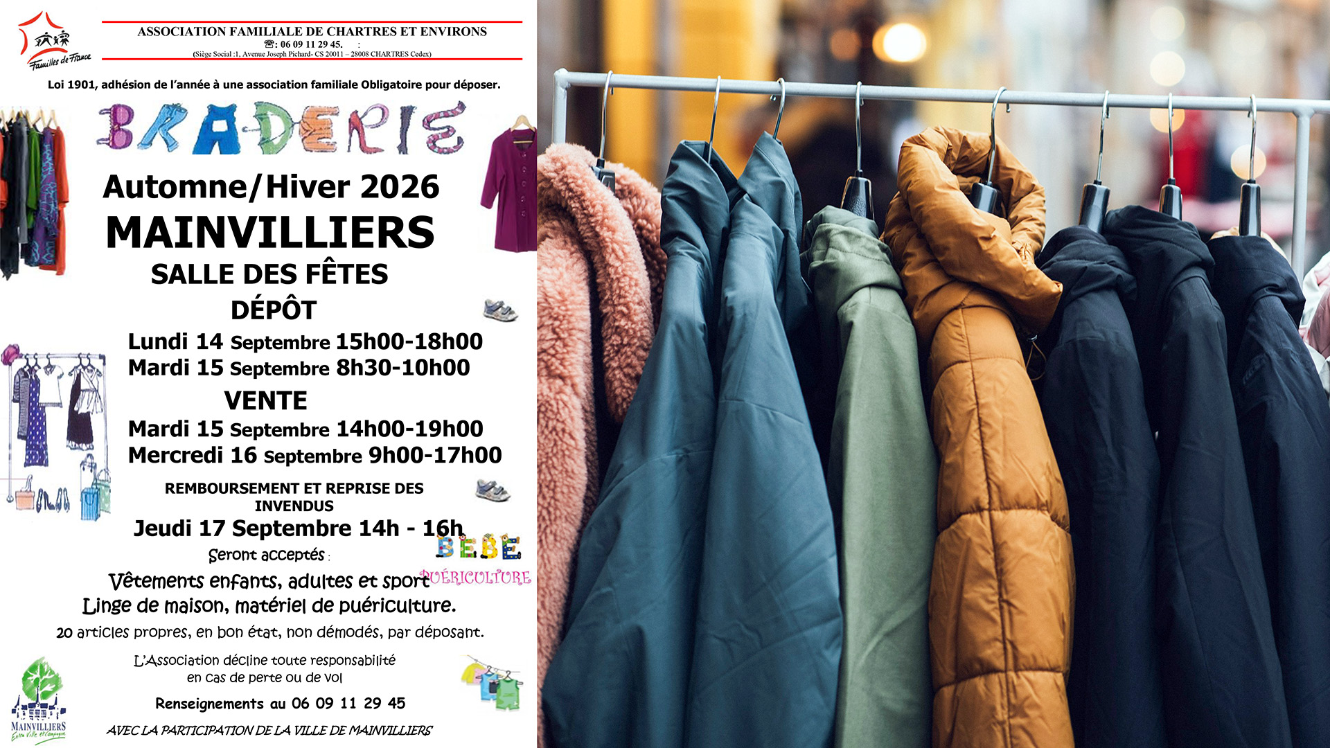Bourse aux vêtements