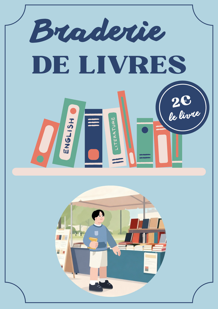 Braderie de livres . Bibliothèque Municipale  Lamartine, Bibliothèque Lamartine et archives municipales, Aix-les-Bains