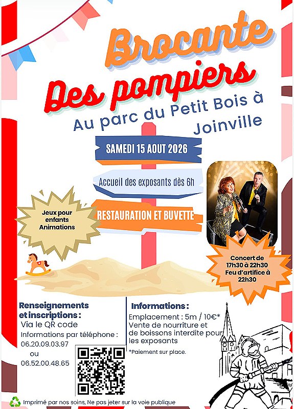 brocante des pompiers Joinville
