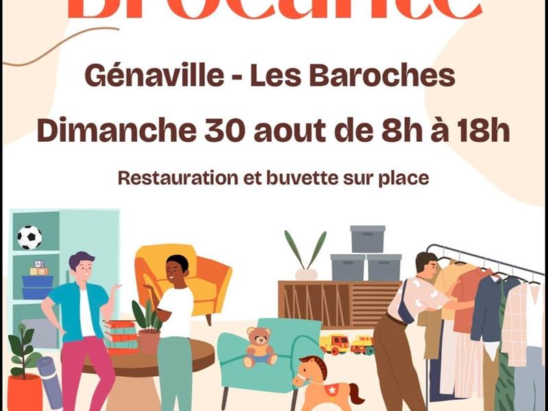 Brocante Terrain de foot Les Baroches 2026-08-30