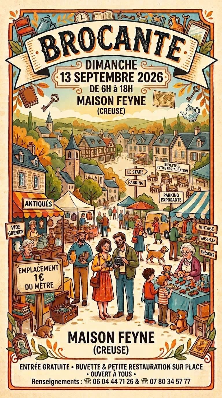 Brocante  Maison-Feyne