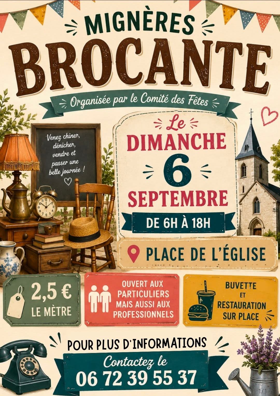 Brocante Mignères 2026-09-06