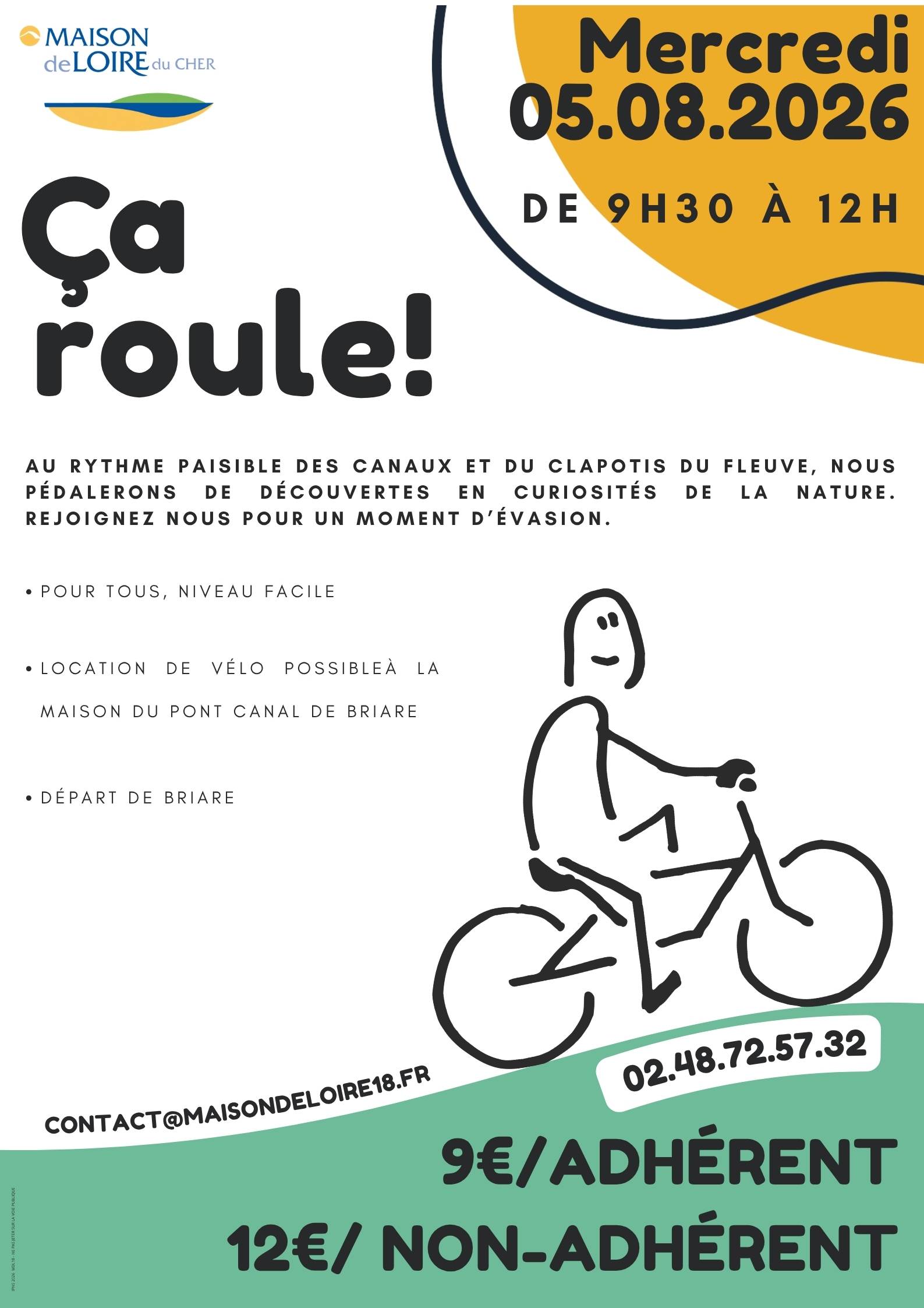 Ça roule ! Sortie vélo Briare