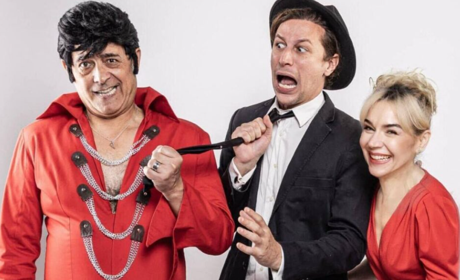 Café Théâtre Côté Rocher La Famille Boutboul à Loose Vegas  Rocamadour