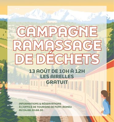 CAMPAGNE DE RAMASSAGE 13 AOÛT Font-Romeu-Odeillo-Via
