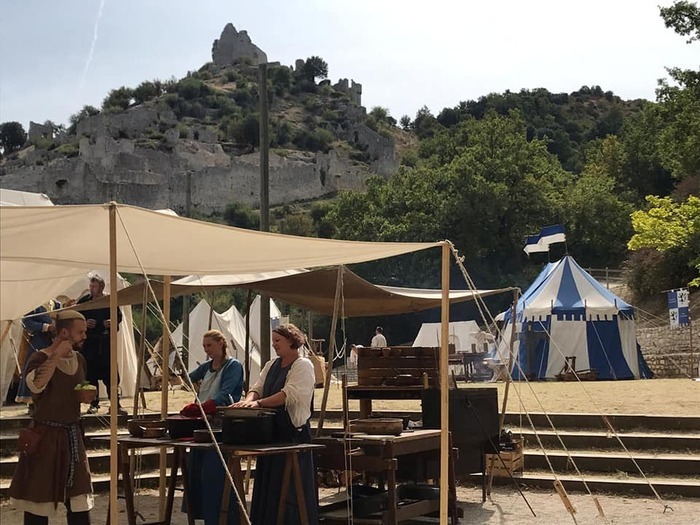 Campement médiéval – Artisanat et armement, Château de Crussol, Saint-Péray