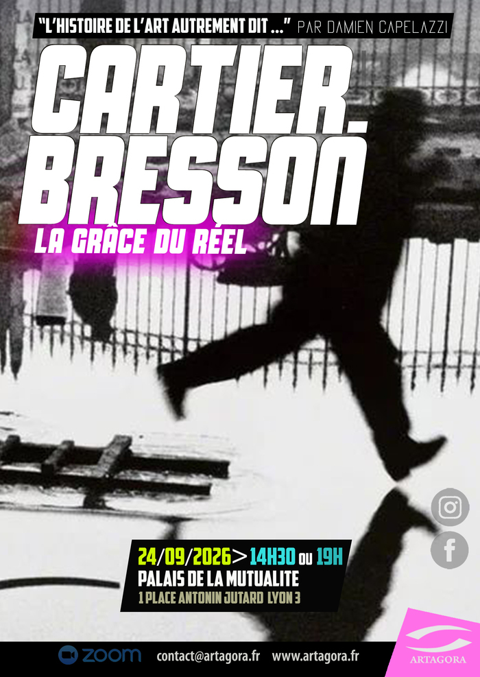 Cartier-Bresson : la grâce du réel, Palais de la mutualité, Lyon